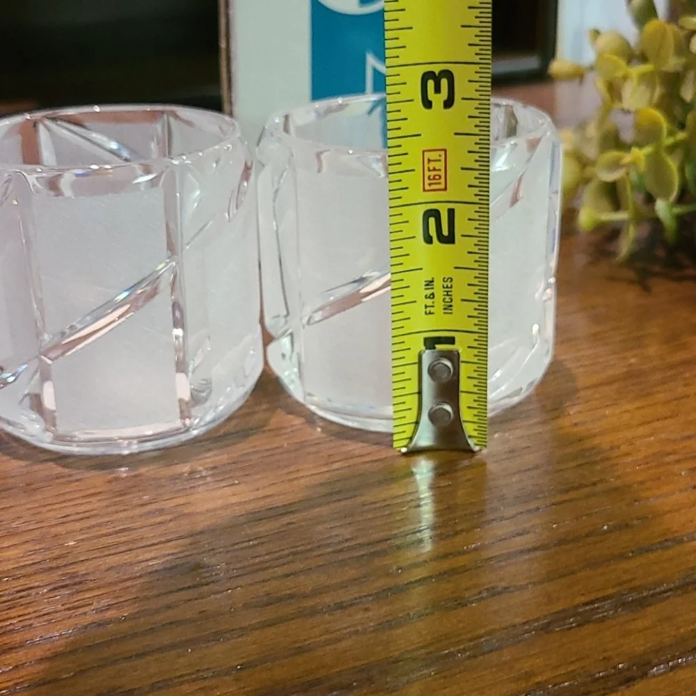 Partylite NIB Counterpoint Pair Votive Candle Holders - Picture 8 of 11